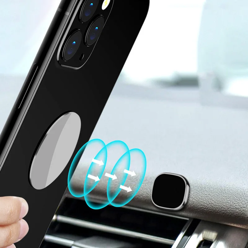 Новая круглая магнитная автомобильная подставка для телефона мини мобильный