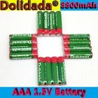 Новый 1,5 V AAA перезаряжаемый аккумулятор 8800 мАч AAA 1,5 V Новый Щелочная аккумуляторная батарея, батарея, батарея для Светодиодный светильник игрушка mp3 Бесплатная доставка