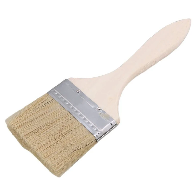 12 Pack of 3 Inch (74mm) Paint Brushes and Chip for Stains Varnishes Glues Gesso Promotion | Обустройство дома