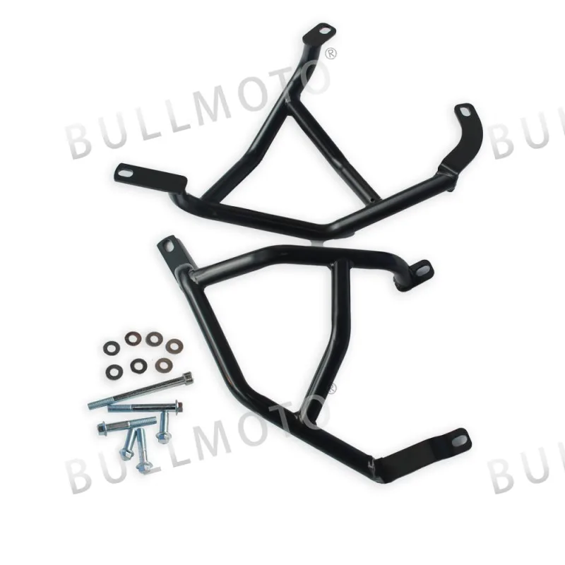 

Black Motorcycle Accessories Engine Protetive Guard Crash Bar Protector for kawasaki Z400 Z250 2018 2019