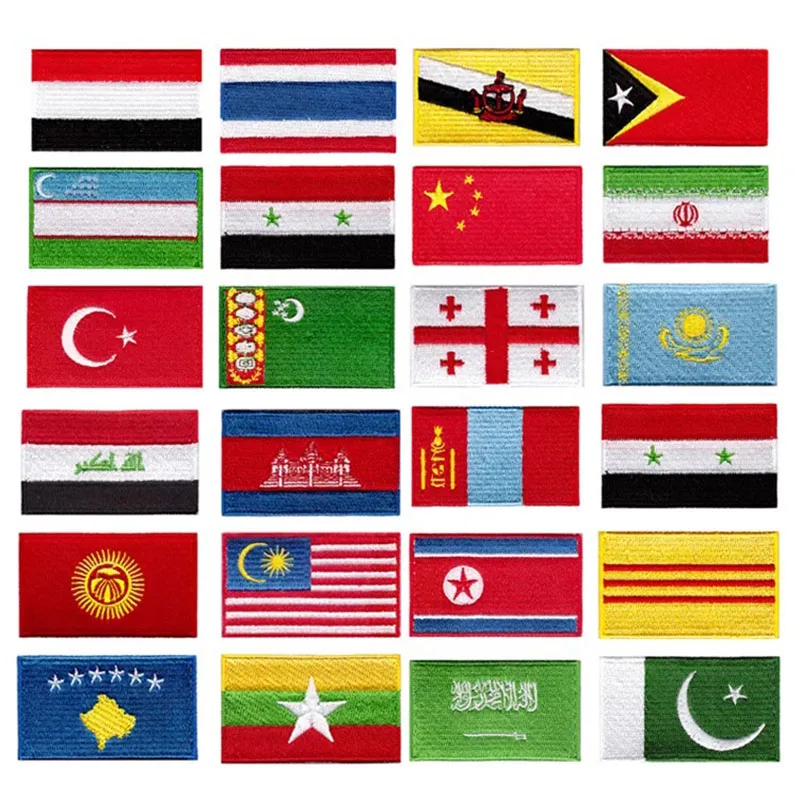 Китайский патч с вышивкой и флагом бесплатная доставка эмблема Пекинского