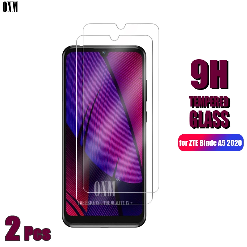 2 шт закаленное стекло для ZTE Blade 10 A7 A5 20 Prime 2020 защита экрана 2019 защитная пленка| |