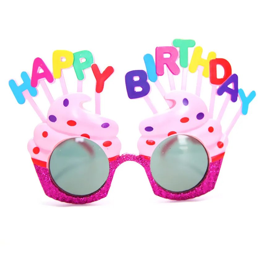 Funny Birthday Party Sunglasses Hawaiian Holiday Dress up Favors Glasses Adult/child Fun Summer Photo Props Decoration | Дом и сад