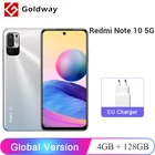 Смартфон Xiaomi Redmi Note 10, глобальная версия дюйма, 4 Гб, экран 5G дюйма, NFC, 90 Гц, тройная камера 48 МП, 128 дюйма, 700 дюйма
