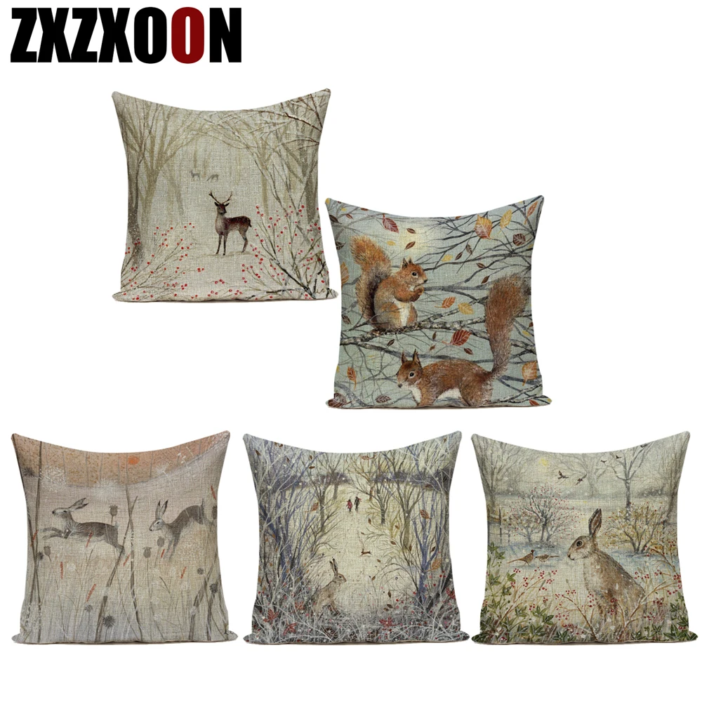 Декоративные диванные подушки Чехол стильная футболка с изображением