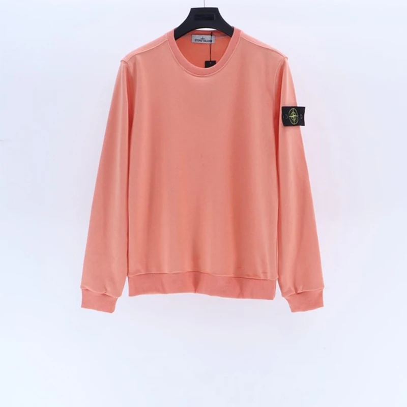 

Fashion casual Pullover cotton loose round neck couple Pullover multicolor men's and women's street casual wear round neck