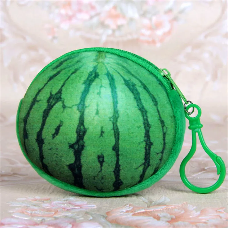 Креативный имитирующий фрукты плюшевый Кошелек для монет сумка наушников