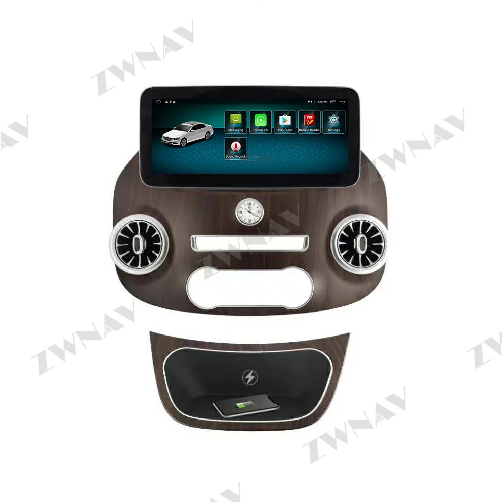 4 + 64 ГБ Android 9 0 Автомобильный мультимедийный плеер для Mercedes Benz VITO GPS-навигатор