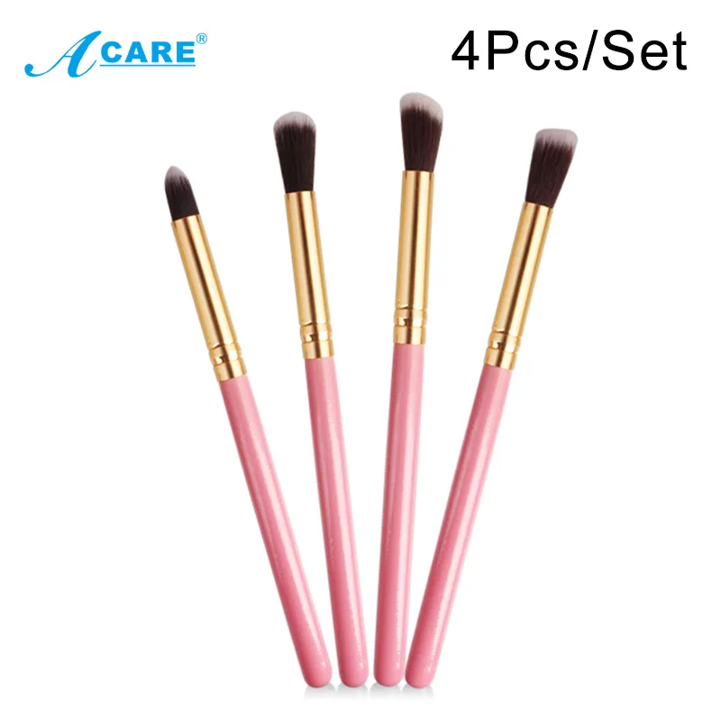 4 шт./компл. набор кистей для макияжа Профессиональная пудра тени глаз подводка