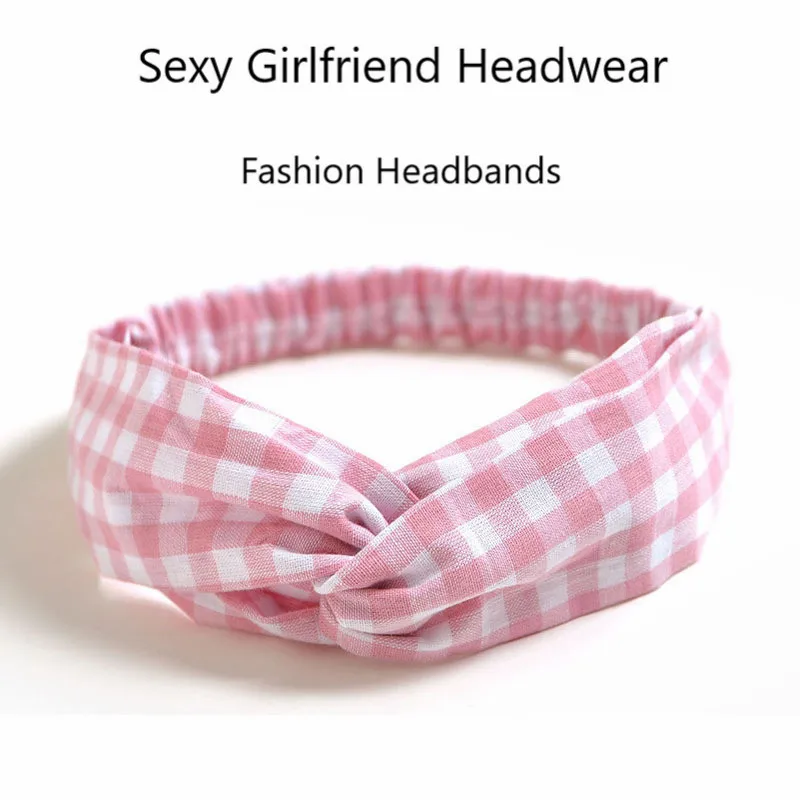 Повязка на голову женская шифоновая летняя осенняя мягкая в полоску |