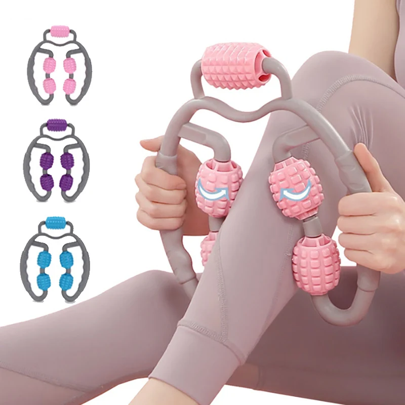 Ring Clip Calf Fitness Ladies Pilates Massager Muscle Exercise Relaxation Foam Roller Stovepipe Plastic Equipment