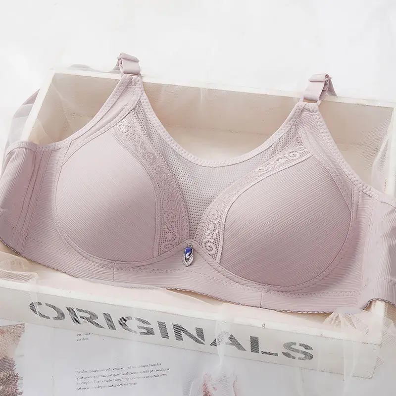 

Underwear ladies no steel ring tube top gathered small chest breathable new anti-sagging wrapped bra thin section beautiful back