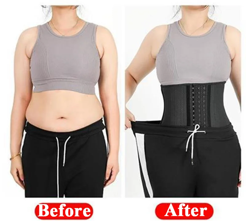 spanx shapewear Faux Leather Sheath White Steel Boned Waist Trainer Liposuction Compression Modeling Belt Hourglass Sash BBL  Belly Bodysuit shapewear for women