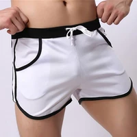 2021 new men fitness bodybuilding shorts man summer gyms workout male breathable quick dry sportswear jogger beach short pants