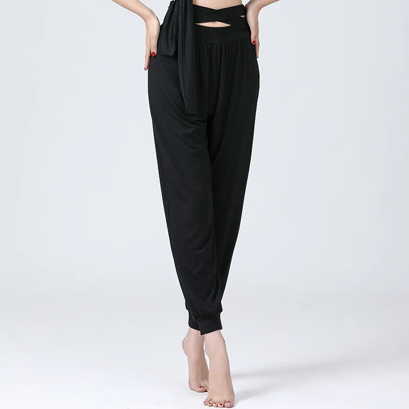 Latin Pants Modal Training Dress Performance Wear Dance Pant Yoga Trousers For Women Ballroom Costume Practice Loose | Тематическая