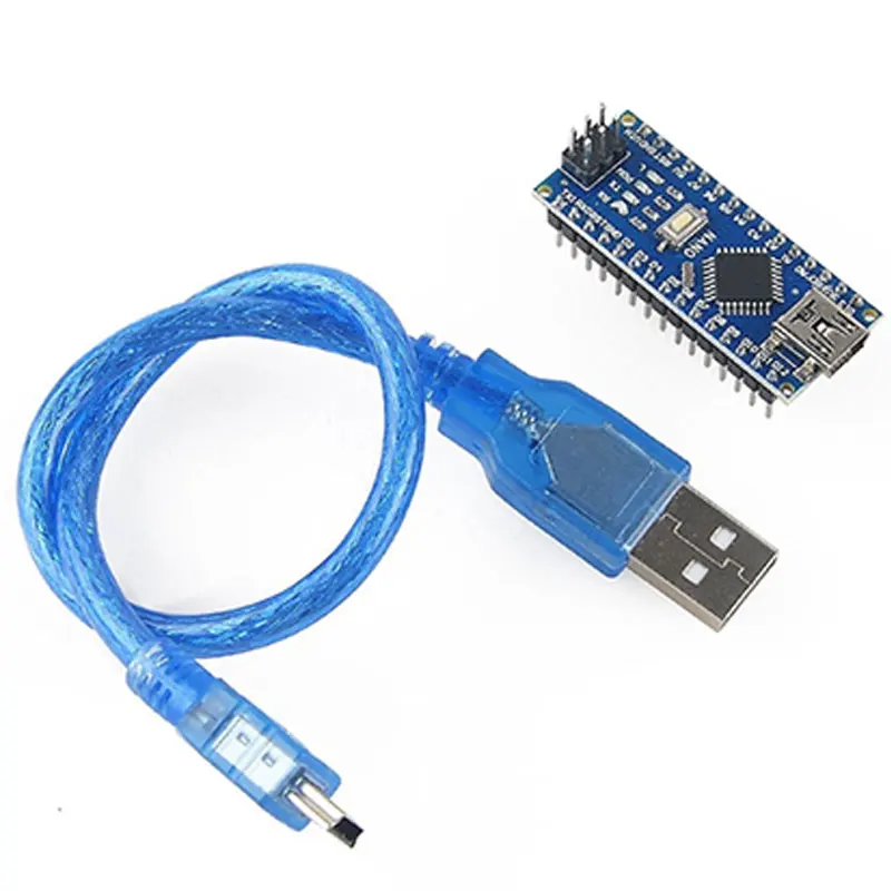 3 шт. Nano V3.0 ATmega328P контроллер совместим с Arduino CH340 USB драйвер без кабеля NANO 0 |