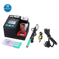 jabe ud 1200 lead free soldering station 2 5s rapid heating with dual channel power supply heating system phone pcb welding tool