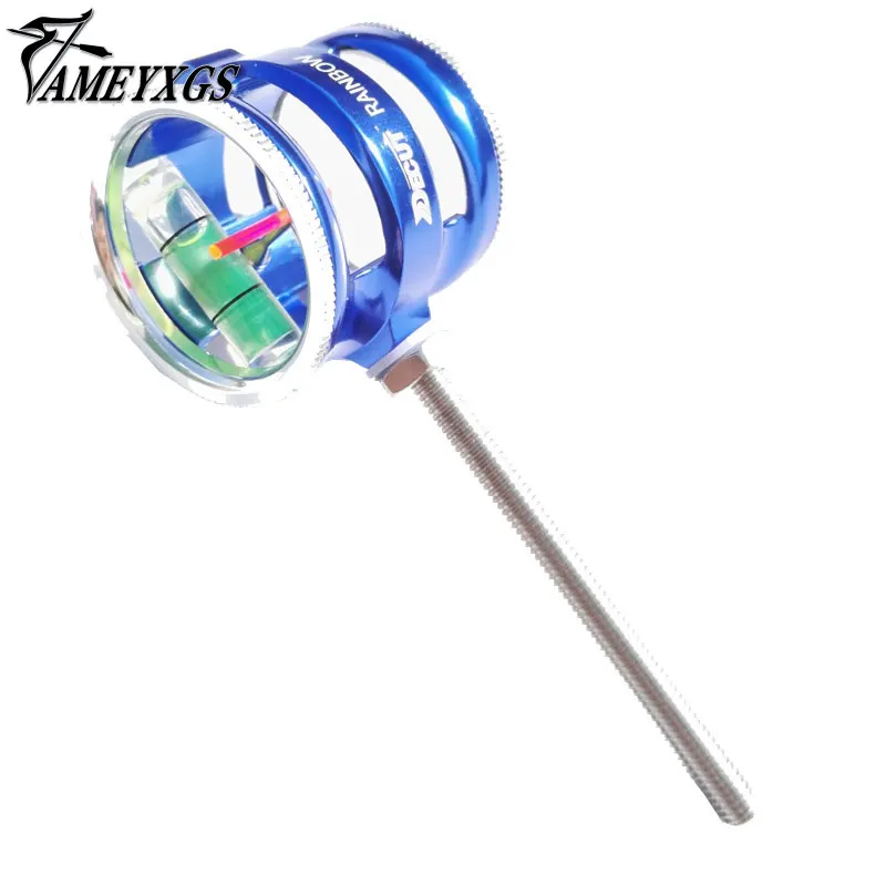 Стрельба из лука 8x увеличение соединение лук прицел Оптическое волокно 1 Pin