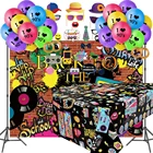 Товары для дней рождения назад в 90-е, тематическая вечеринка с возвратом назад, тканевые фоны для фотобудки, надписи I Love 90-х, наборы воздушных шаров