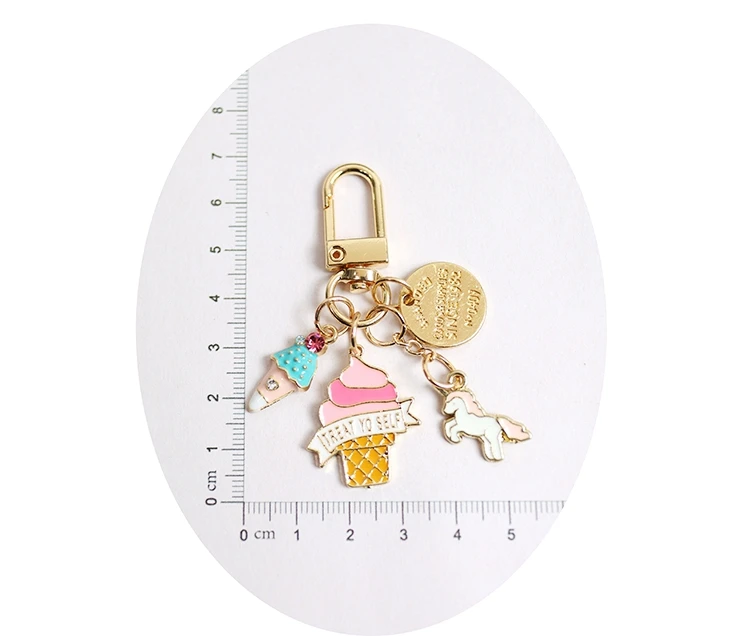 2020 медведь lotso Единорог Дейзи брелок для ключей &quotмороженое&quot Женский