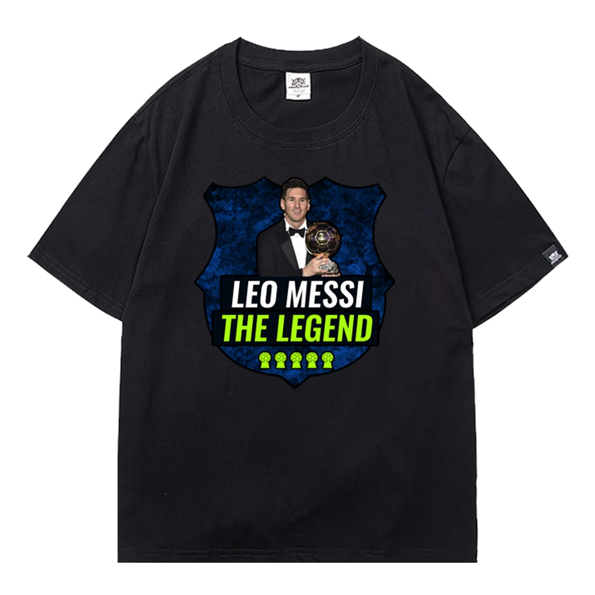 

Messi Anime Kids T Shirts Teens Streetwear Tops Clothes Oversized Hoodie Children's Clothing O-neck Summer Cartoon Short Sleeve
