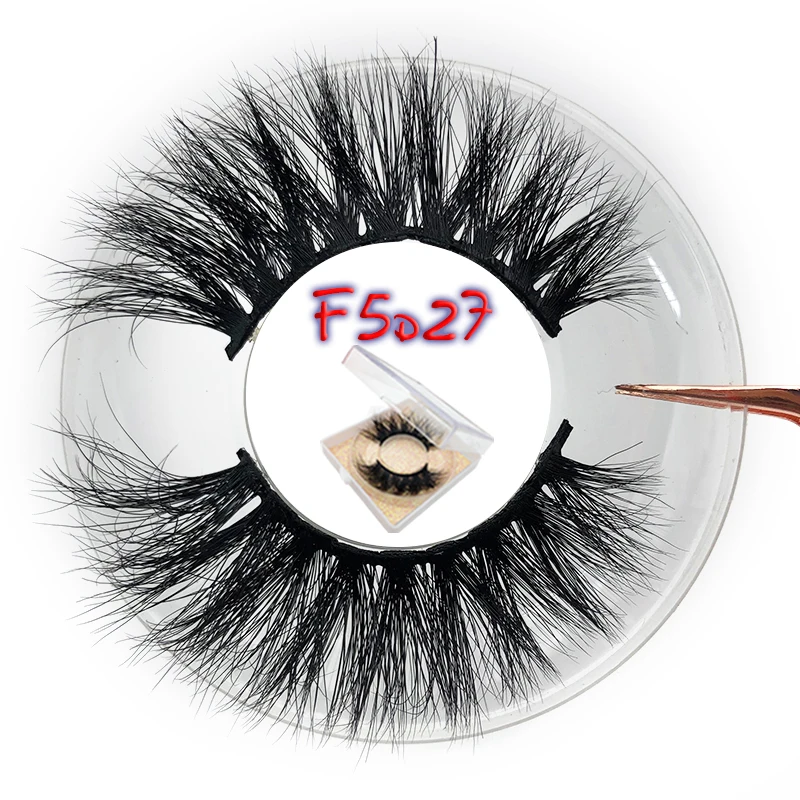 F5D27 Mikiwi Maquillaje 5d норковые ресницы «maquiagem» макияж блестящий чехол длинные драматические макияж ресницы натуральные Стили 3D искусственный лахес Cils - Цвет: F5D27