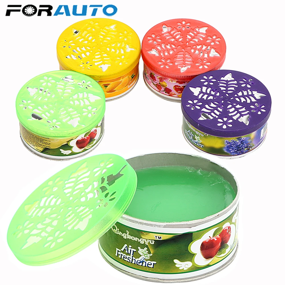 FORAUTO 70 г фруктовый Цветок Твердый автомобильный освежитель воздуха для дома