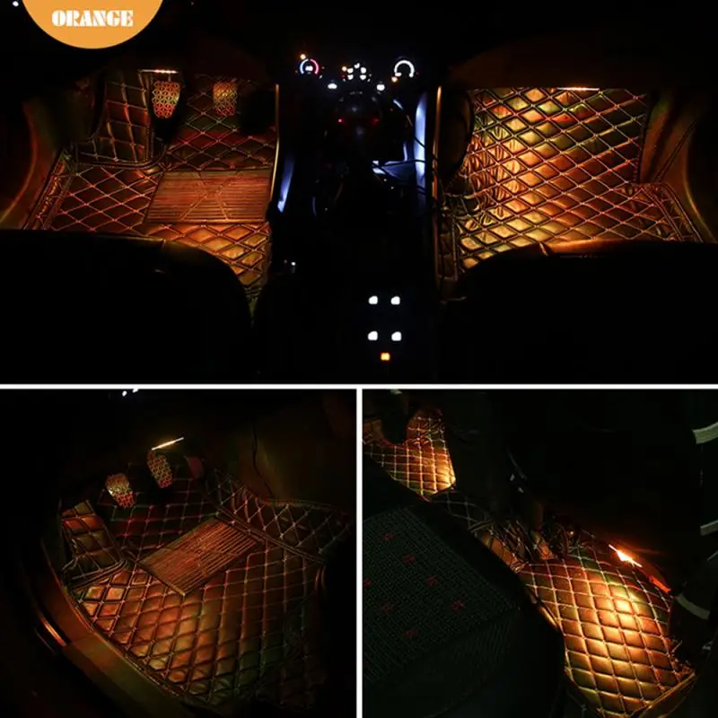 Автомобильный красочный аудио Управление Защита окружающей среды светильник