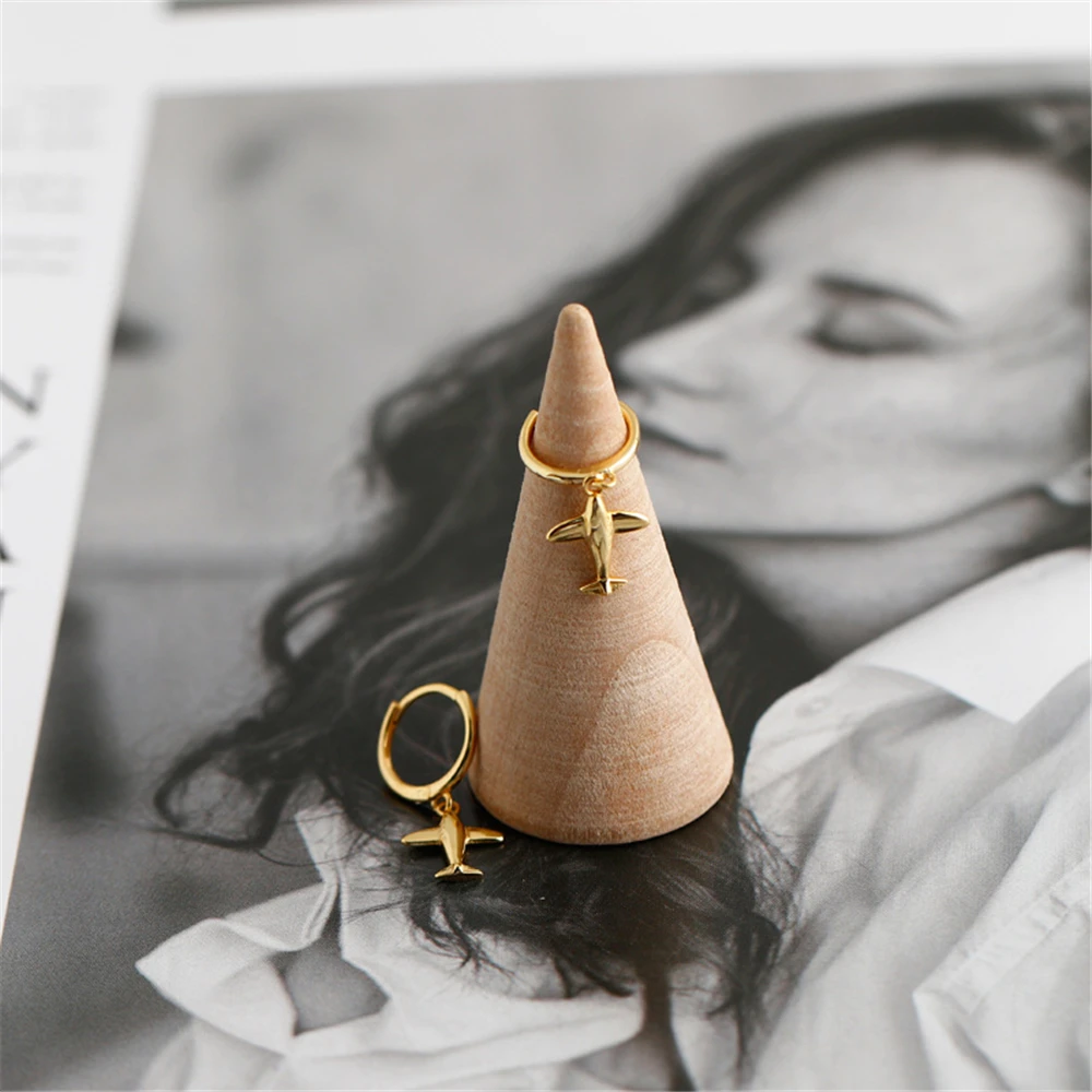 ANDYWEN 925 Sterling Silver Slim Aircraft Drop Earring 2020 Party Wedding Luxury Jewelry For Women Piercing Pendiente | Украшения и