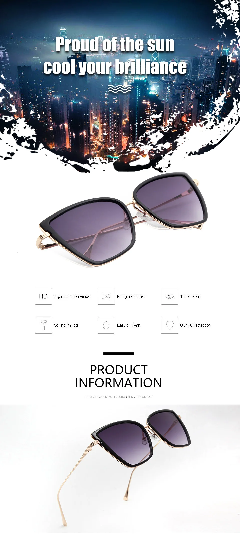 Новые брендовые дизайнерские солнцезащитные очки Cateye, женские винтажные металлические очки, зеркальные ретро очки Lunette De Soleil Femme UV400