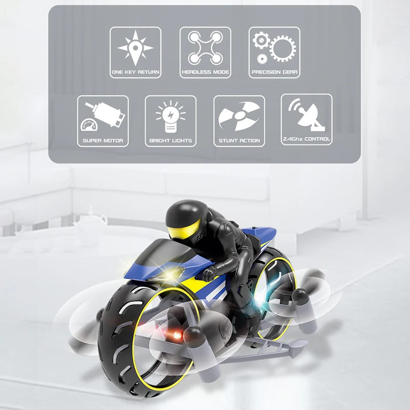 Радиоуправляемый мотоцикл амфибия дистанционное управление четырехосный БПЛА