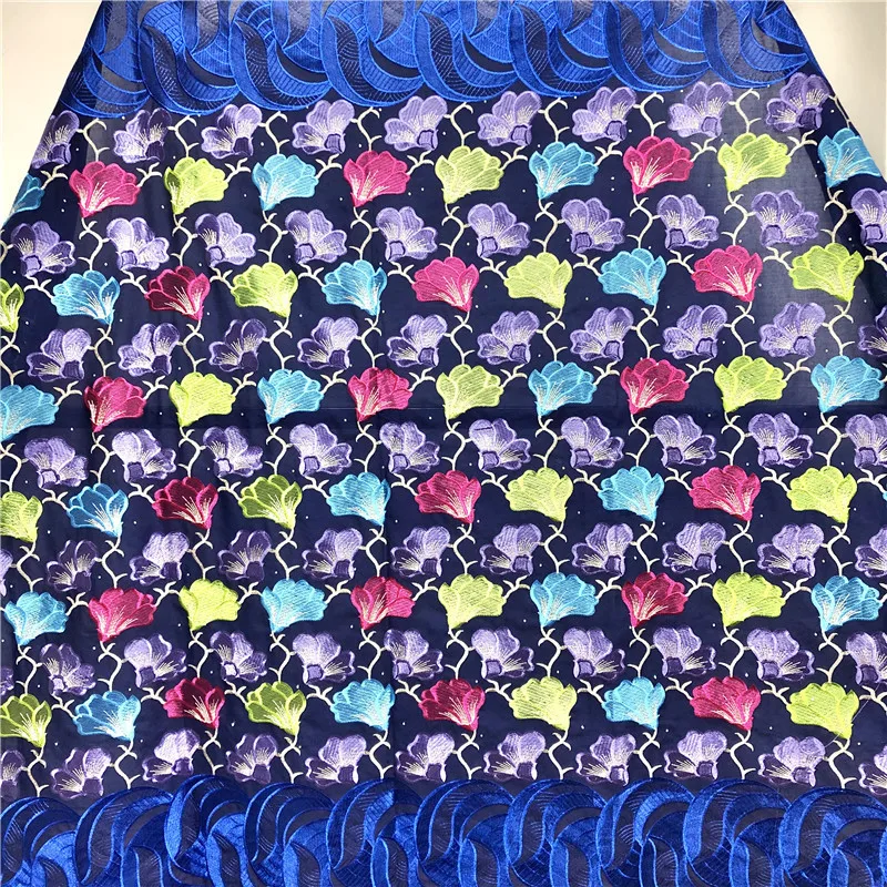 

5 Y Swiss lace fabric heavy beaded embroidery African lace fabrics 100% cotton fabric Swiss voile lace in Switzerland PL071202