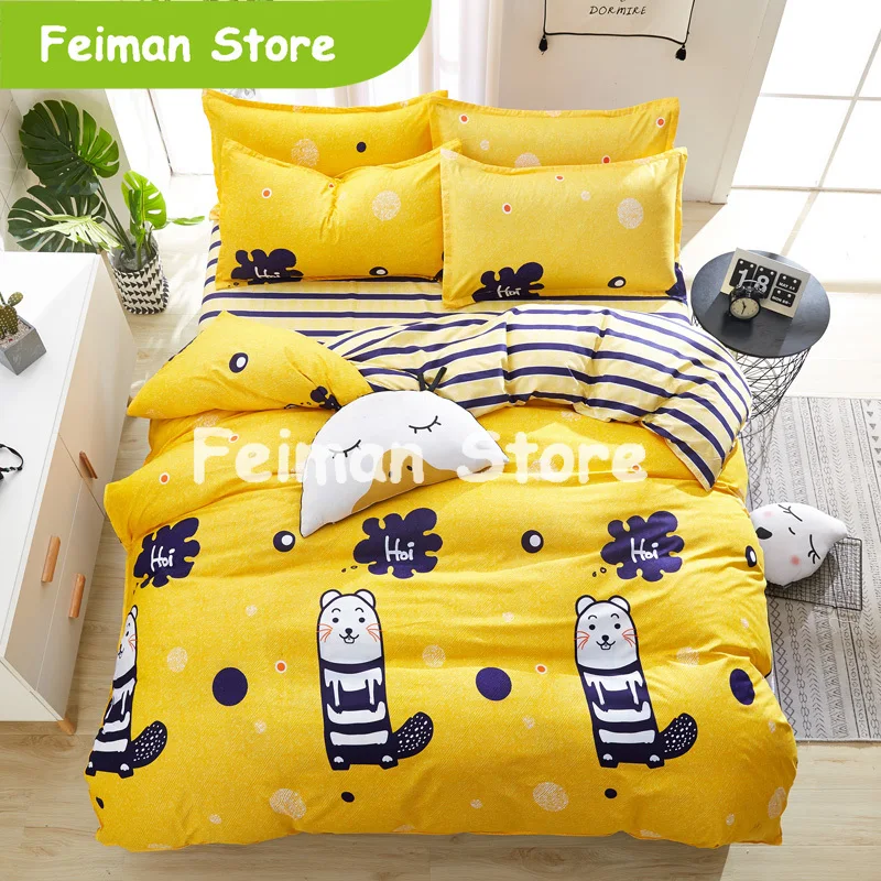 Набор постельного белья кактус Освежающая Серия мягкие рождественские подарки