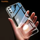 TOLIFEEL для Realme V5 Чехол Мягкий Силиконовый ТПУ прозрачный чехол-бампер для OPPO Realme C11 C12 C15 задняя крышка для телефона