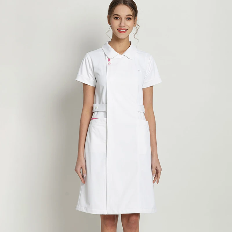 Женская приталенная юбка VKAMOLI летняя одежда с длинным/коротким рукавом lab coat| |