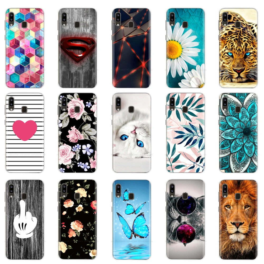 

Silicone Case For Samsung Galaxy A30 Case A20 Soft TPU Back Cover For Samsung Galaxy A30 A 30 SM-A305F A305F A305 Phone Case Bag
