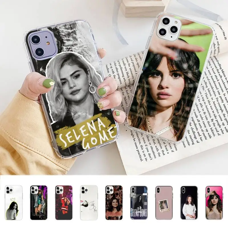 

Selena gomez Phone Case for iphone 13 8 7 6 6S Plus X 5S SE 2020 XR 11 12 pro XS MAX
