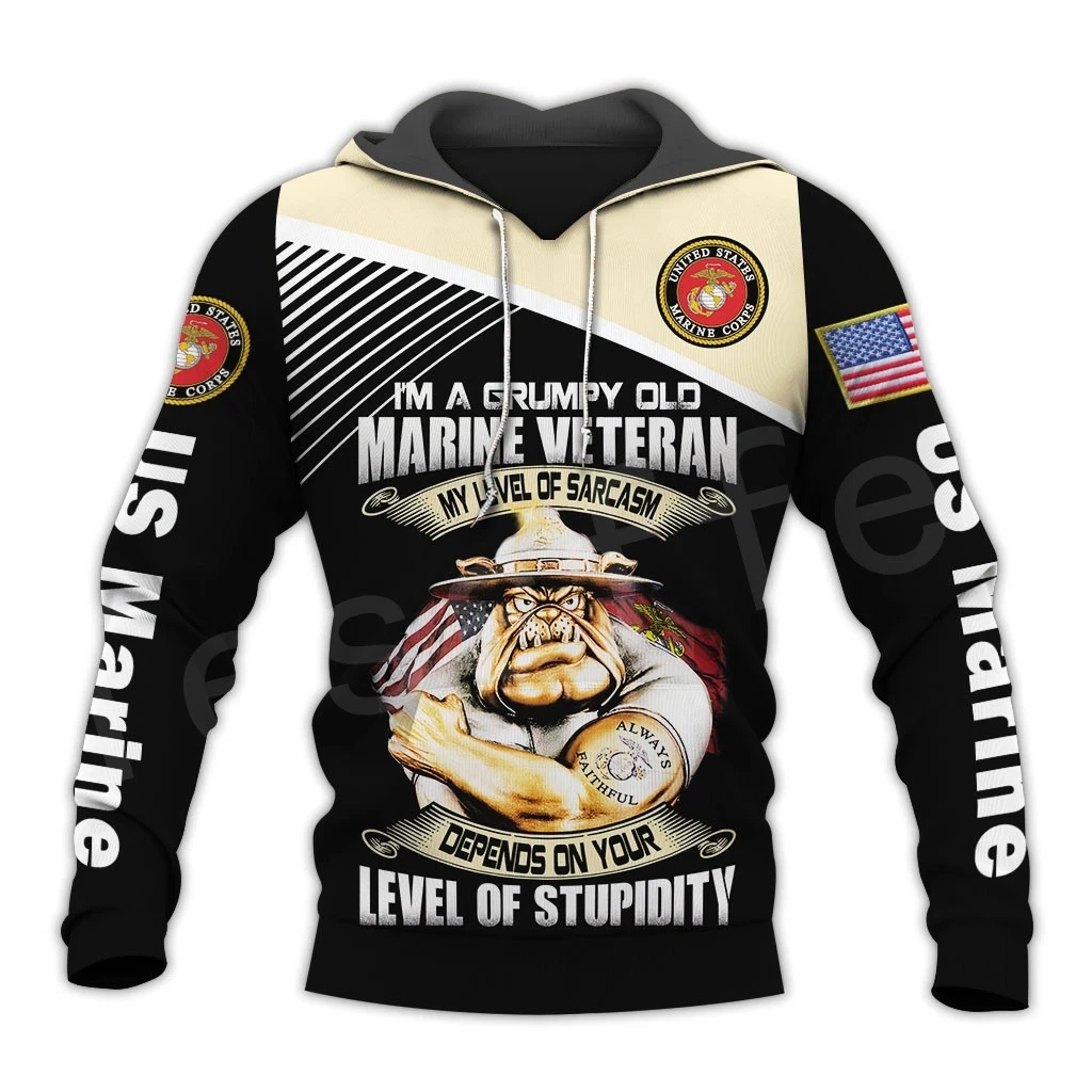 

America Marine Camo Skull Soldier Army Tracksuit NewFashion Pullover 3DPrint Unisex Zip/Hoodies/Sweatshirts/Jacket