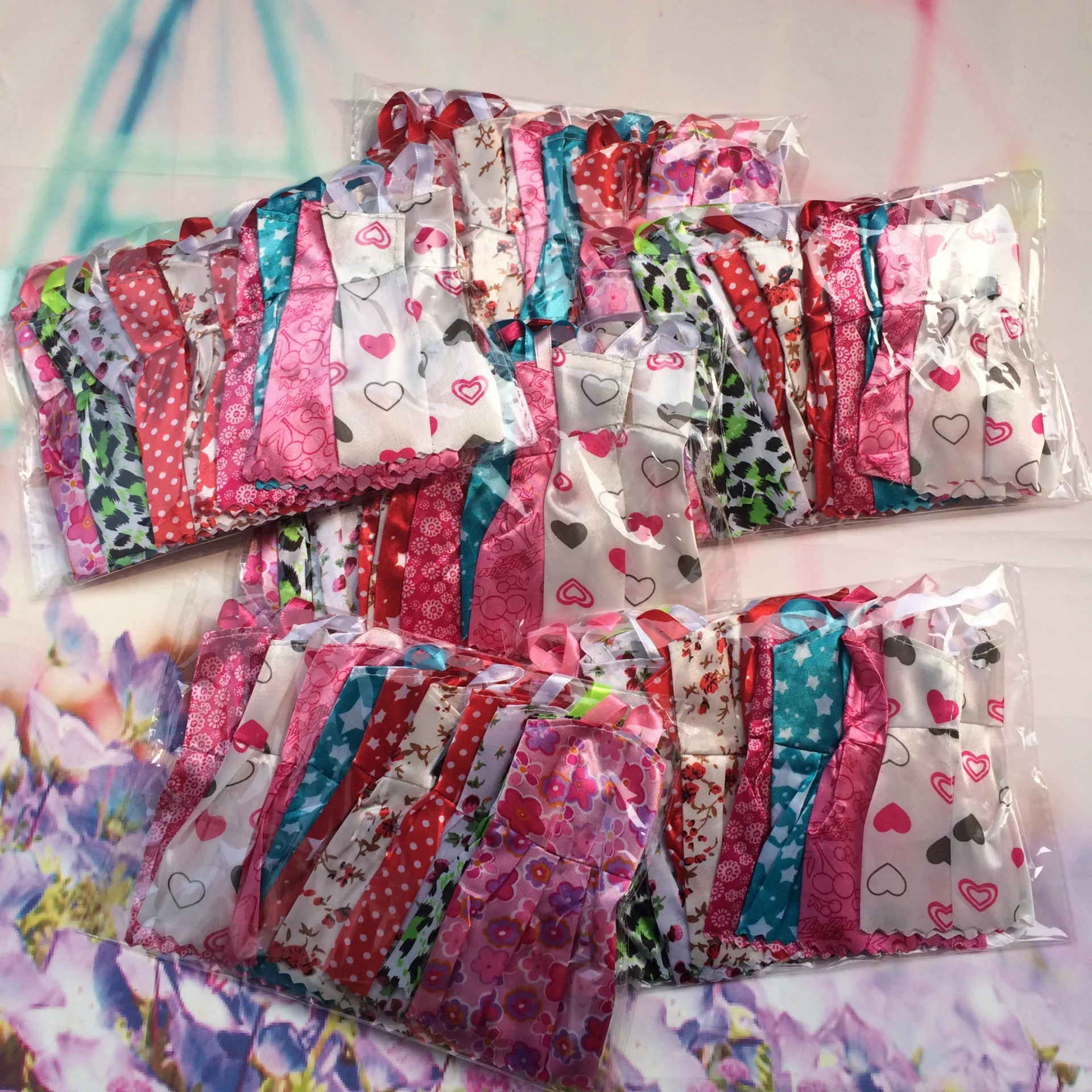 Красивое вечернее платье Ran10 разных видов ручной работы модная одежда для куклы