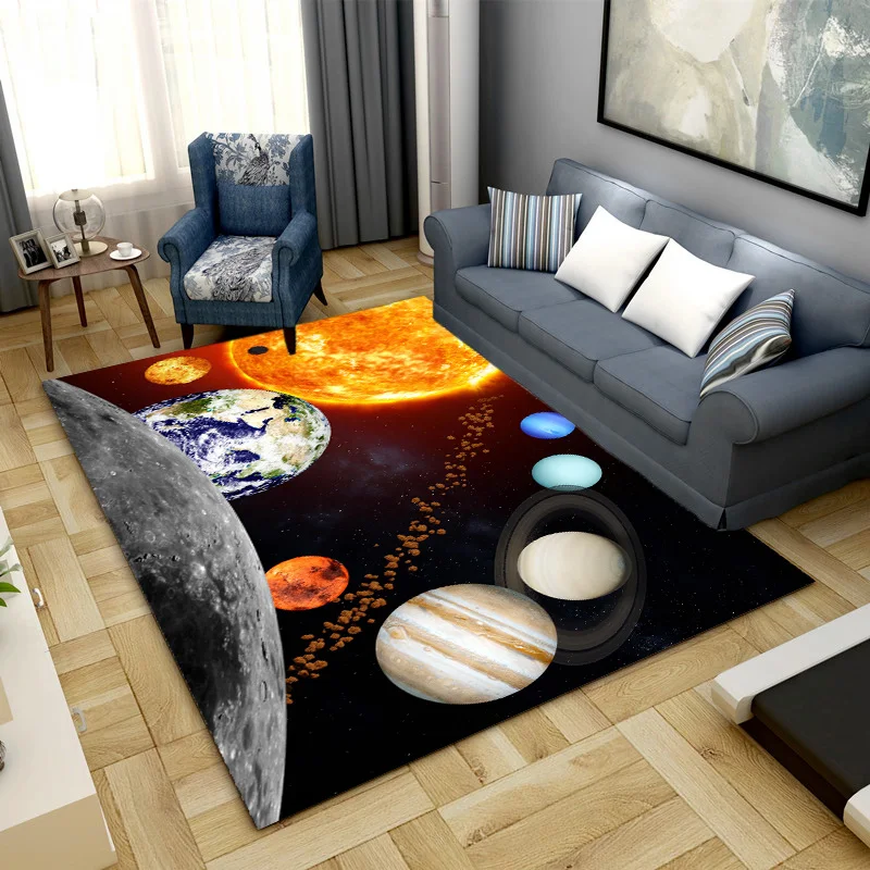 

3D Livingroom Large Carpet Bedroom Rug Alfombra Kids Area Rugs for Home Soft Floor Tapete Parlor Carpet Area Rug Large