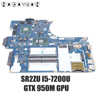 nokotion ce570 nm a831 01ep400 01ep396 for lenovo thinkpad e570 laptop motherboard 15 6 inch i5 7200u cpu gtx950m gpu