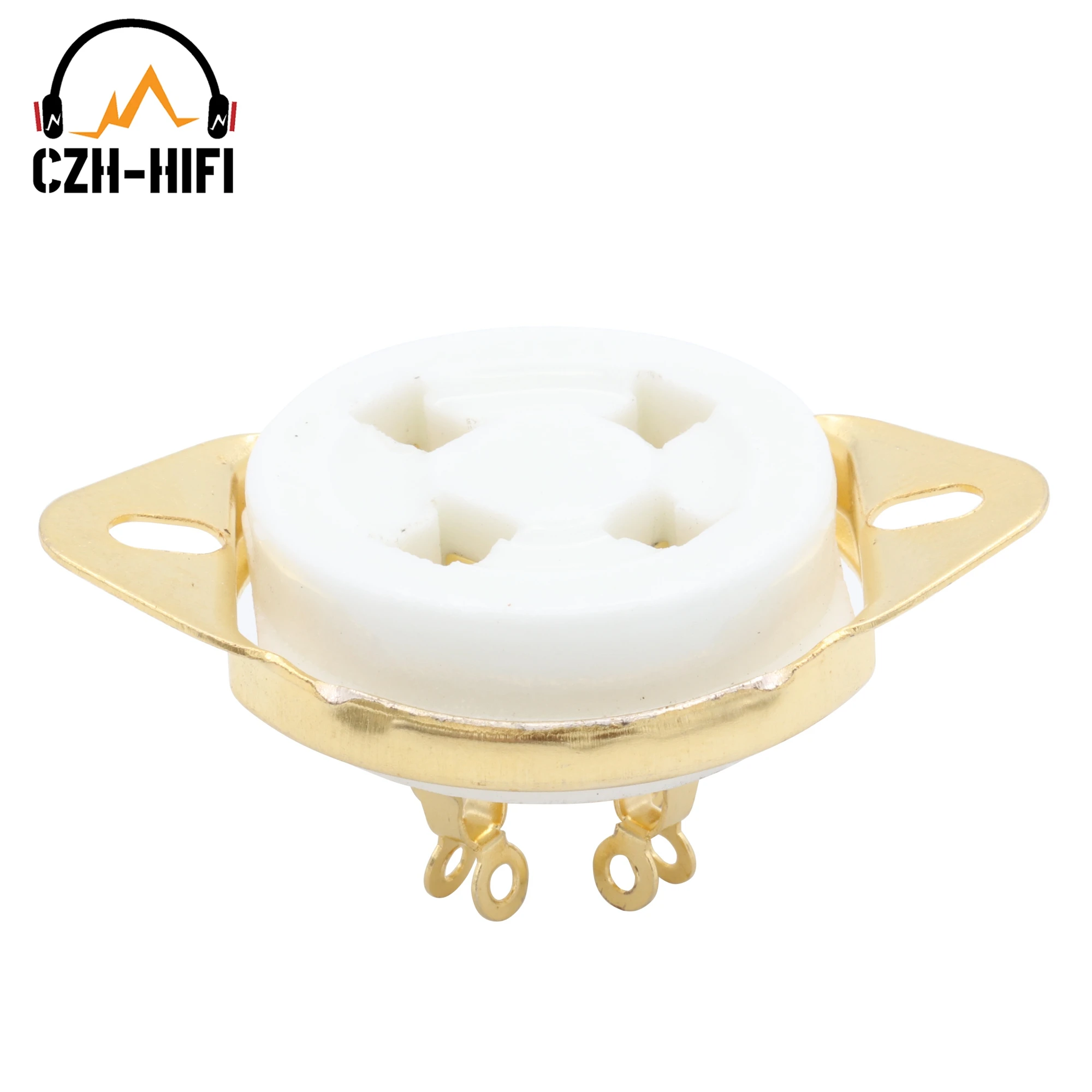 1 шт. 4 контактный трубчатый разъем U4A керамический базовый клапан верхнее