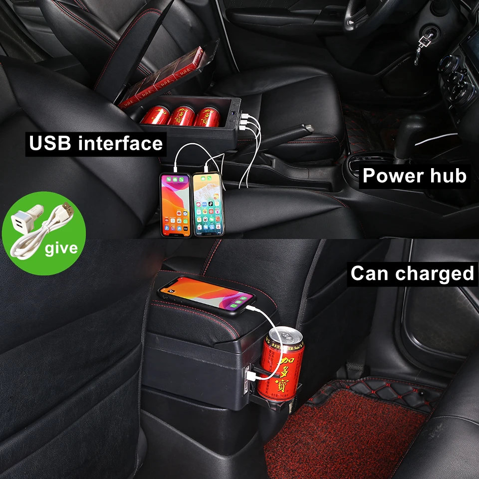 Центральный подлокотник для Mazda Mazda2 короб хранения аксессуары интерьера с