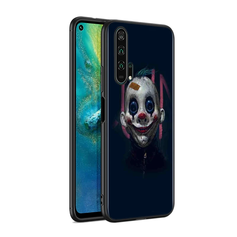Модный черный чехол для телефона Huawei Honor 9S 9A 9C 30 20 10i 9X Lite 8X 10 9 8C 8A 7C 7A Pro|Бамперы| |