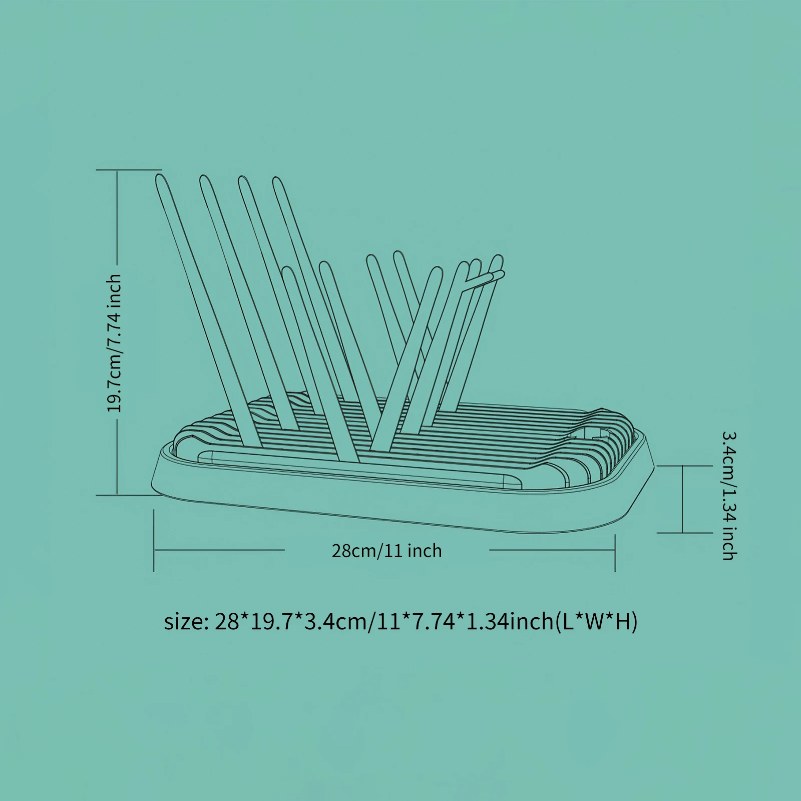 

Bottles Drying Rack Baby Bottle Holder Drainer Baby Bottle Drying Rack Dryer For Baby Bottles Compact Cup Dryer for Baby Bottles