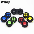 Игрушка-антистресс с Радужная игровая, Классический игровой контроллер для офиса, смешная игрушка для фокусировки, СДВГ, для детей, для снятия стресса