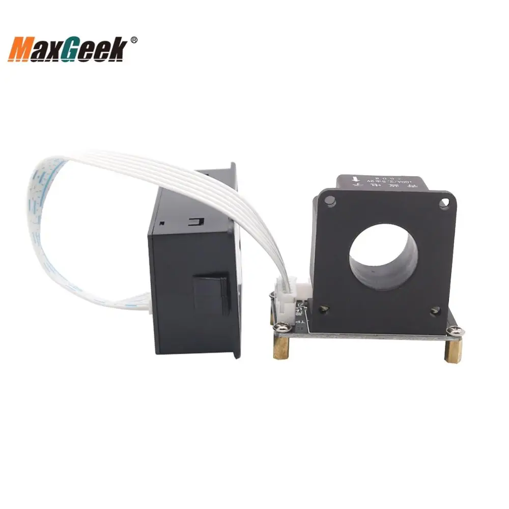 Измеритель напряжения и тока Maxgeek VAC9010H 0-100A измеритель усилителя с цветным