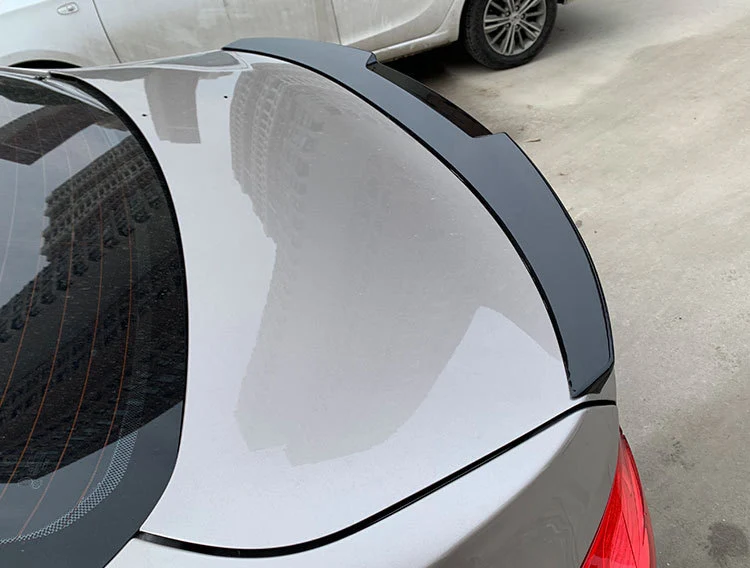 

Carbon Fiber Look Rear Trunk Spoiler Wing For BMW E90 3 Series 335i 328i 2006-2011 M3 Sedan M4 Style Roof Tail Bumper Lip Cover