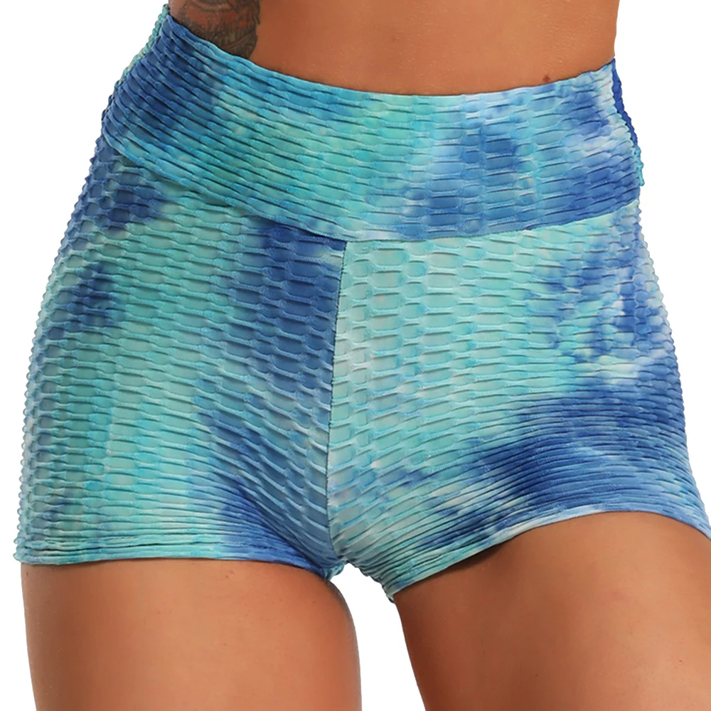 

Printed Shorts Women Sexy Push Up Fitness Short Legging High Waist Gym Trunks Running Tights Sportswear