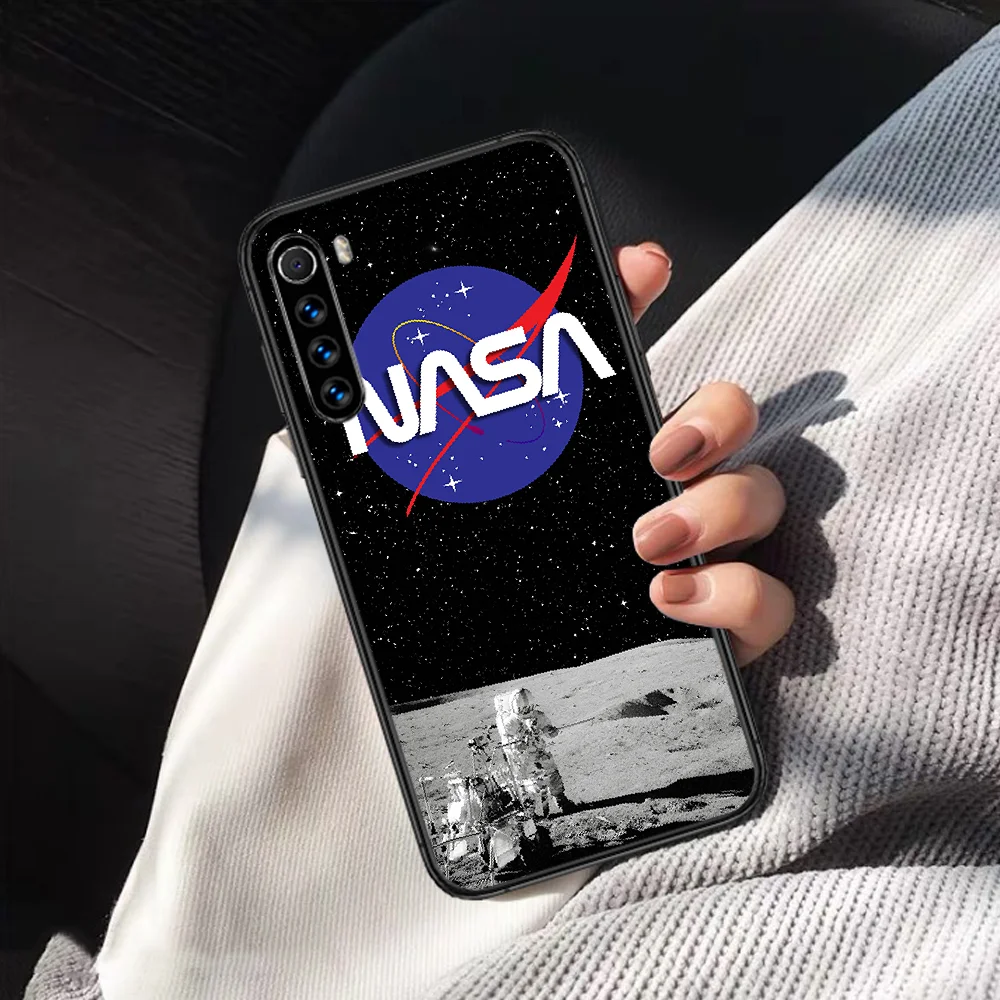 

Aerospace Nasas Phone Case For XIAOMI Redmi Note 5 7 8 T 9 6A 7A 8A 9S K 20 30 Pro black Waterproof Pretty Funda 3D Etui Luxury